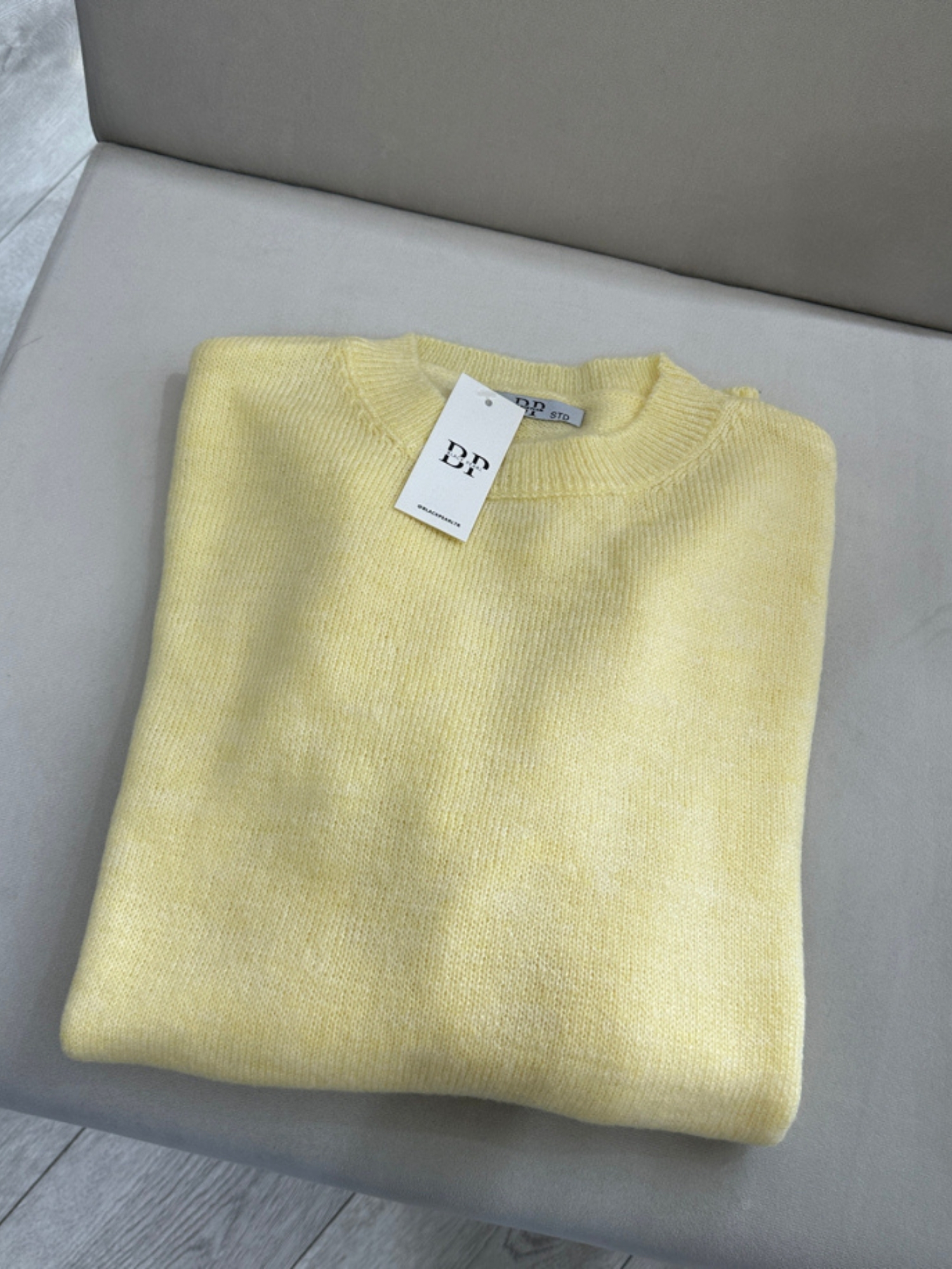 OVERSİZE SARI KAZAK