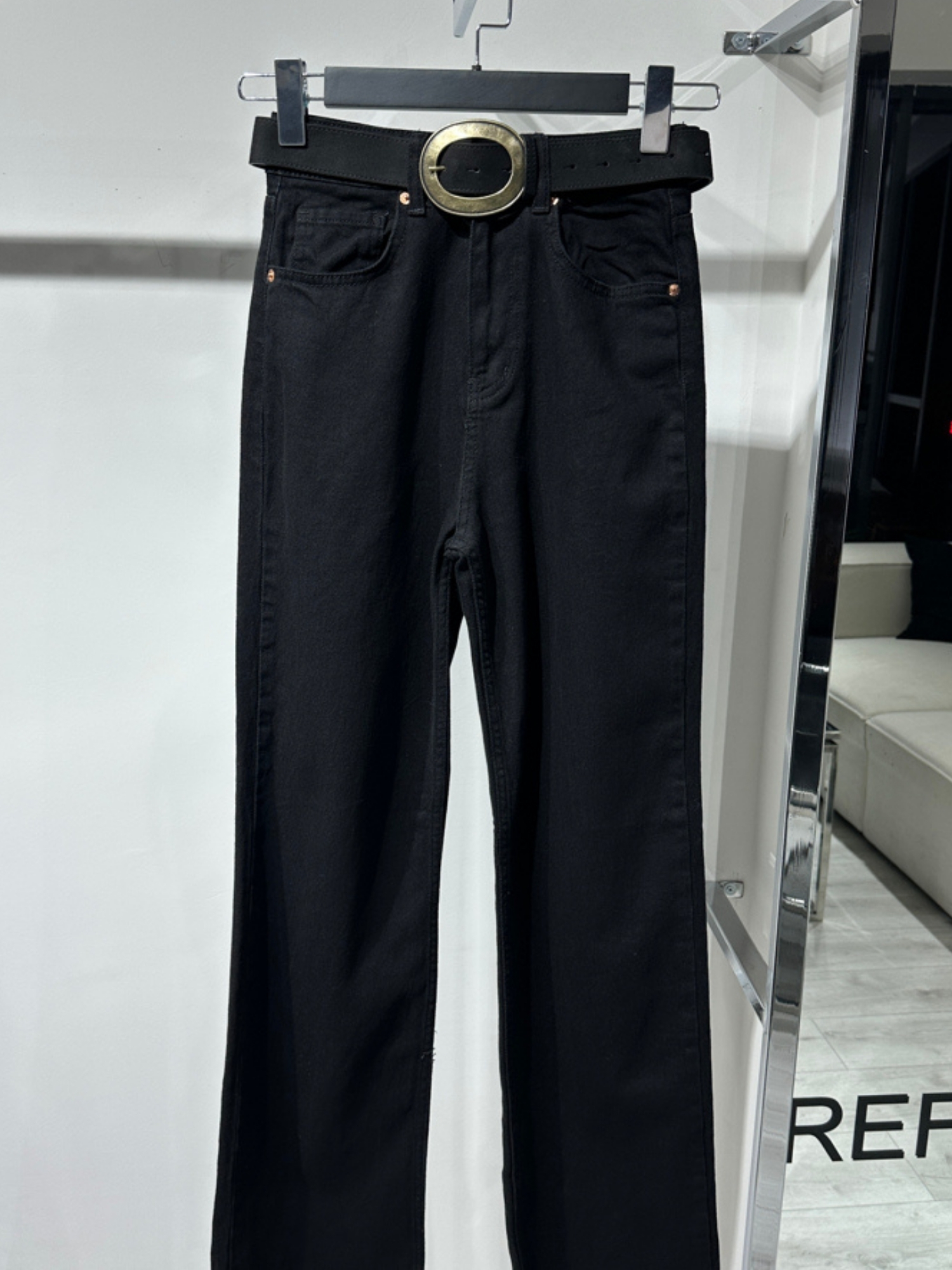 SİYAH STRAİGHT JEAN